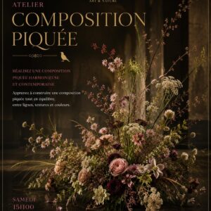 Atelier Composition Piquée - Samedi 15h